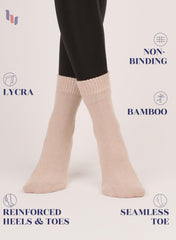 Hugh Ugoli diabetic socks for women with non-binding top for relaxed, comfortable fit.