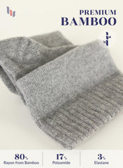 Light grey four-pair pack offers versatile all-season wear.