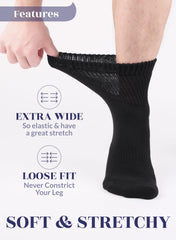 Hugh Ugoli seamless toe ankle socks reduce irritation.