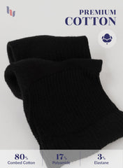 Hugh Ugoli diabetic ankle socks with reinforced heel and toe cushioning.