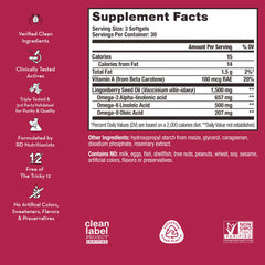 HUM Arctic Repair softgels with omega-3-6-9 for easy daily use.