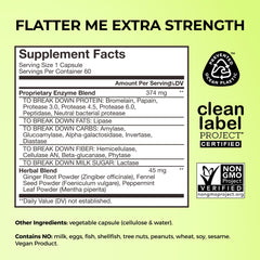 HUM Flatter Me capsules closeup showing a fast-acting blend.