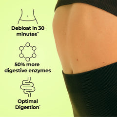 Ginger leaf accent communicates warming digestive comfort.