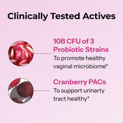 HUM Private Party vegan non-GMO label indicating clean formulation