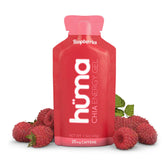 HÜMA Chia Energy Gel Raspberry tub with natural ingredients for steady energy during workouts
