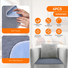 HUNAIGEE non-slip back keeps the pad in place during use