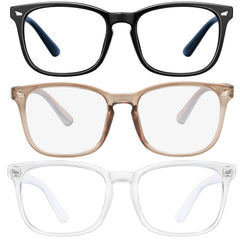 Gafas hunsquer con luz azul para mujer, confort diario y estilo