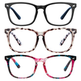 hunsquer blue light glasses frame front for comfortable daily wear