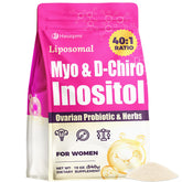 Hwuspmr liposomal inositol bottle pour for convenient daily use and ovarian support.