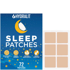 Hydralit Sleep Patch on the arm for steady all night release