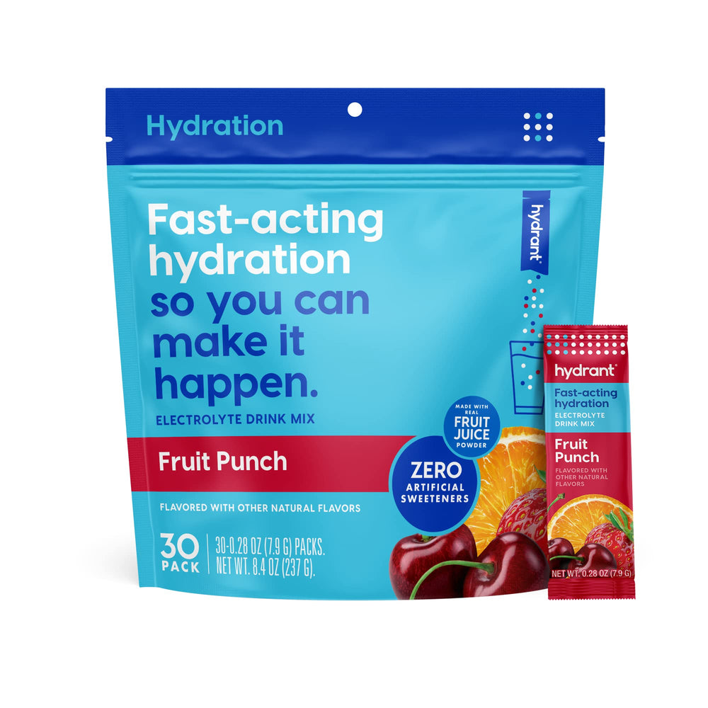 HYDRANT fruit punch sticks ready for quick hydration on the go