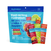 HYDRANT variety pack with 30 packets for easy daily hydration on the go
