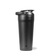 HydroJug 24 oz stainless steel shaker front view showing cold drink