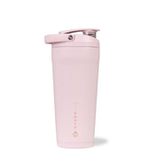HydroJug 24 oz insulated shaker front view showing cold retention for active lifestyles.