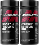 Hydroxycut Hardcore Elite container front view highlighting energy formula.