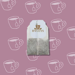 Hyleys Colon Cleanse Tea Blackberry steeping aroma in a cozy kitchen.