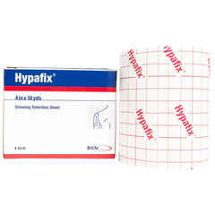 Hypafix dressing retention tape secures dressings for reliable wound care.