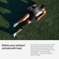 Hyperice X 2 Knee cold therapy setup delivering refreshing relief and reduced stiffness.