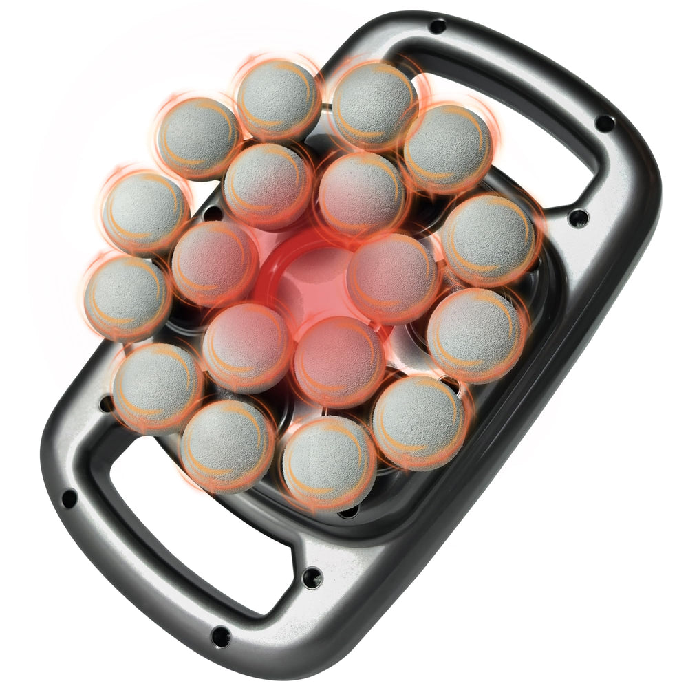 HYUVCX 18-heads massage gun for broader coverage and faster targeted relief.