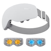 ibreo eye massager front view showing sleek design and heat cooling options for tired eyes