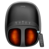 Ibreo Shiatsu Foot Massager with remote control for easy home sessions