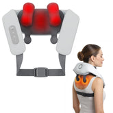Ibreo Shiatsu massager with heat, front view, soothing warmth for the neck