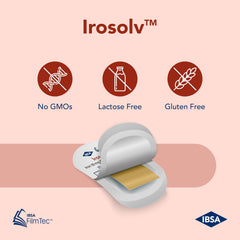 Ibsa Irosolv dissolves in mouth for convenient iron intake anywhere