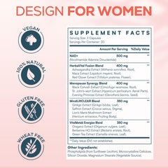 IcarusIvy women’s NAD+ capsules ready for daily use.