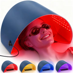Icbgre red light therapy mask front view for facial treatment