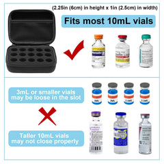 ICIMBI case in fridge on a shelf without tipping.
