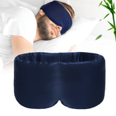 iCooBreeze bamboo eye mask triangle wing blocks light for deep night rest.