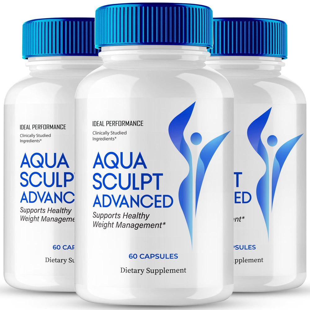 IDEAL PERFORMANCE Aqua Sculpt bottle on a gym shelf for active lifestyle support.