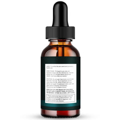 IDEAL PERFORMANCE Audifort Tinnitus Drops label close-up shows all-natural formula