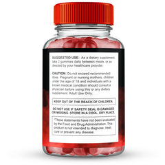 Close-up of Vigor Boost Gummies texture and color for natural wellness