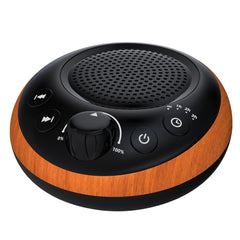 iDealSleep sound machine in front view showing compact design and controls