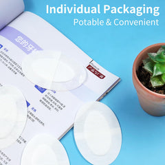 IdealPlast eye pad size 6.5x9.5 cm for versatile coverage