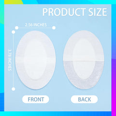 IdealPlast breathable nonwoven eye pads for sensitive skin