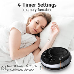 Auto-off timer control on iDealSleep for energy-saving sleep sessions.