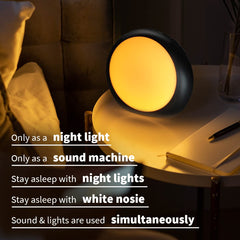 iDealSleep night light with 10 brightness levels for precise bedside lighting