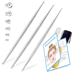 ideayard facial reflexology tool extended design enables precise facial massage and eye-area relief