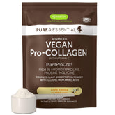 Igennus Advanced Vegan Vanilla Collagen Powder tub ready for smooth shakes