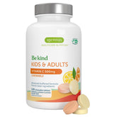 Igennus Gentle Buffered Vitamin C chewable tablet, convenient daily dose for kids and adults.