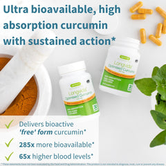 Igennus Longvida capsules close-up emphasizes convenient, vegan-friendly daily dosing.