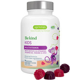Igennus Methylated Kids Multivitamin Gummy bottle showing berry flavor for daily support
