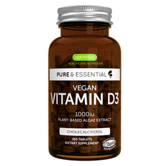Igennus Vitamin D3 1000IU bottle front for daily immune and bone support.
