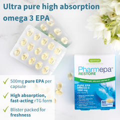 Igennus Pharmepa Restore pure EPA 1000mg softgel for high absorption