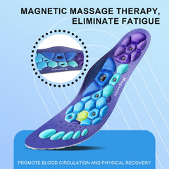 Ihuiniya acupressure insoles offer ergonomic arch support to stabilize steps during long days.