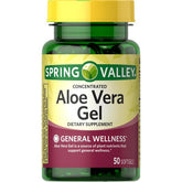 IKJ Concentrated Aloe Vera Gel bottle supports daily wellness.