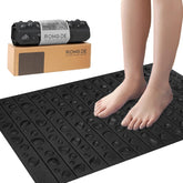 iLivin portable feet acupressure mat with foldable design for easy transport.