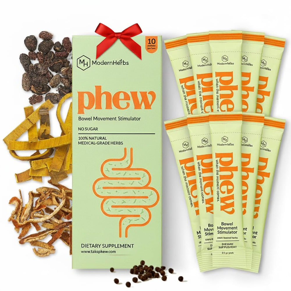 Iluna Phew pebbles packaging for quick at-home relief.
